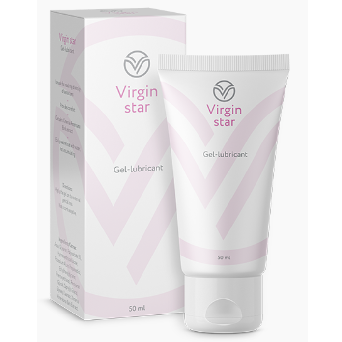 VIRGIN STAR GEL LUBRICANTE &amp;#205;NTIMO PARA MUJERES 50ML