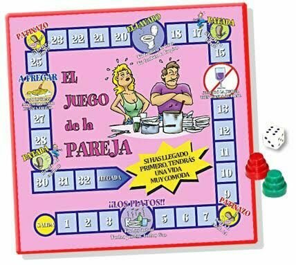 EL JUEGO DE LA PAREJA (Medida:33.5 x 33.5cm)