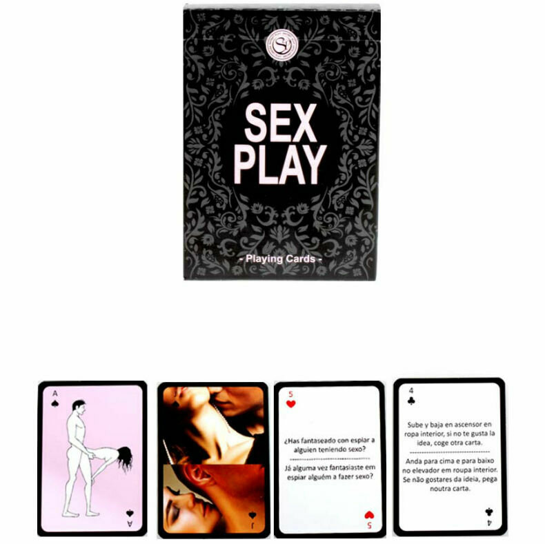 SEX PLAY - PLAYING CARDS- ESPAÑOL - PORTUGUES