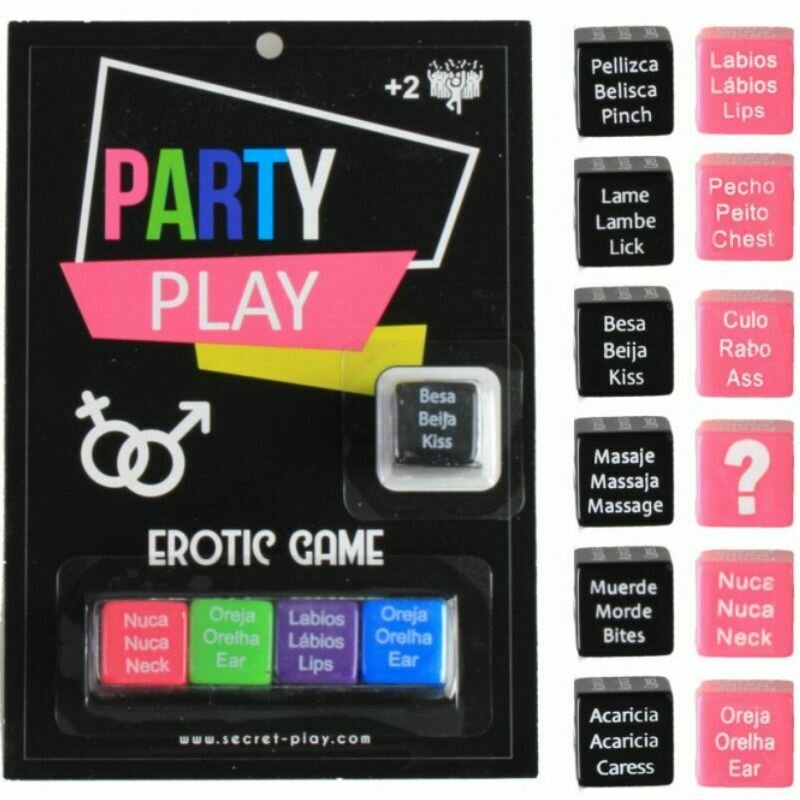 SECRETPLAY JUEGO 5 DADOS EROTICOS