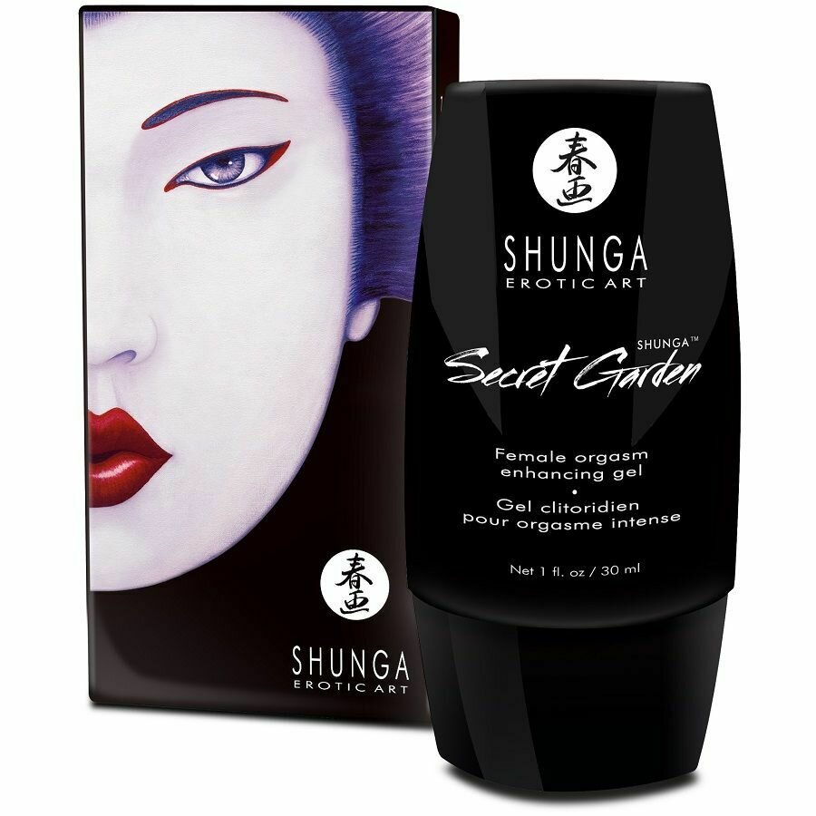 SHUNGA CREMA ORGASMO FEMENINO INTENSO JARDIN SECRETO.