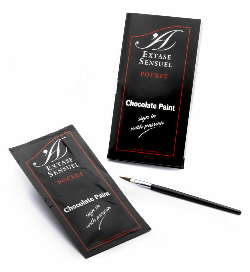 EXTASE SENSUEL PINTURA CORPORAL DE CHOCOLATE EFECTO ATRACCION 10ML
