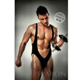 BODY 011 JOCKSTRAP BLACK MEN LINGERIE BY PASSION S/M