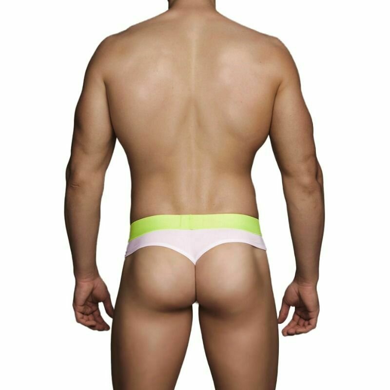 MACHO - MX082 TANGA BLANCO TALLA S