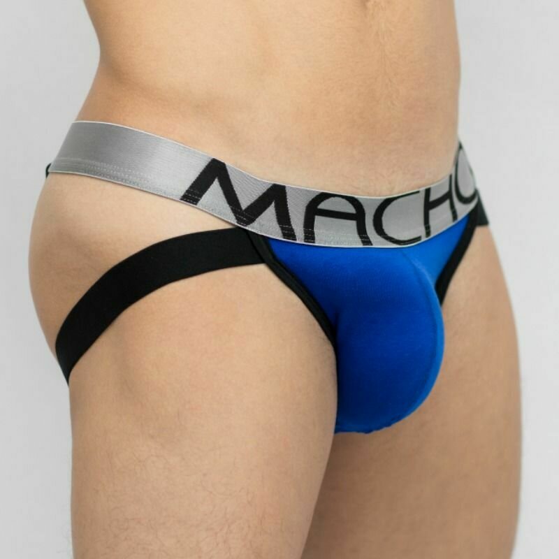 MACHO - MX132 SUSPENSORIO AZUL TALLA S