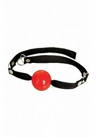 FETISH FANTASY MORDAZA CON BOLA ROJA FLEXIBLE