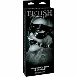 FETISH FANTASY EDICION LIMITADA ANTIFAZ CUERO Y MORDAZA