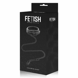 FETISH SUBMISSIVE COLLAR CON CADENA