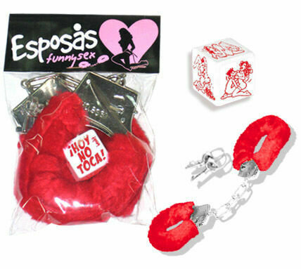 PACK ESPOSAS Y DADO POSTURAS ROJO