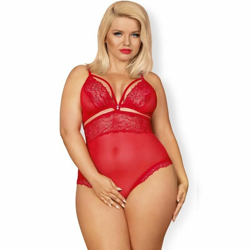 OBSESSIVE -838-TED-3 TEDDY ROJO XXL
