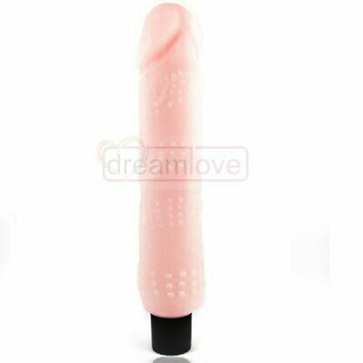 VIBRADOR LOVE CLONE EFECTO RELIEVE 24,7CM  NATURAL PUNTO G