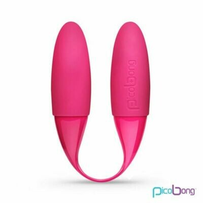 VIBRADOR DOBLE MAHANA 2 CEREZA PICOBONG