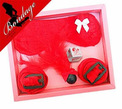 KIT ANTIFAZ BONDAGE ROJO INEDIT