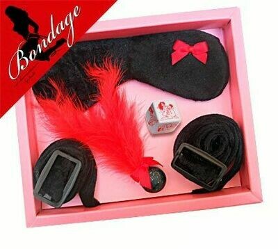 KIT ANTIFAZ BONDAGE NEGRO