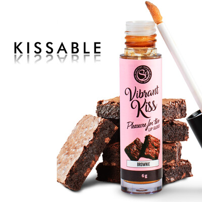 SECRETPLAY LIP GLOSS VIBRANT KISS - BROWNIE