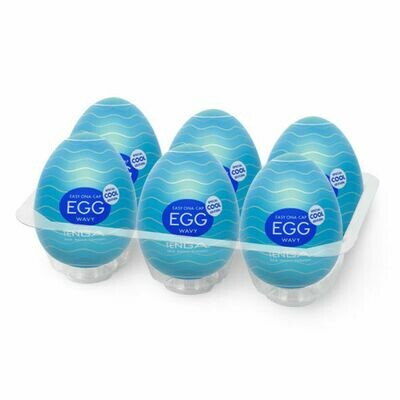 TENGA HUEVO MASTURBADOR COOL EDITION (PACK 6 UDS)