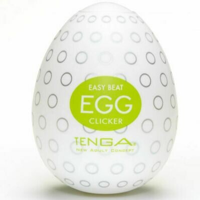 TENGA HUEVO MASTURBADOR VERDE CLICKER