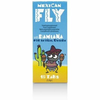 MEXICAN FLY CAPSULAS AFRODISIACAS 15 CAPS
