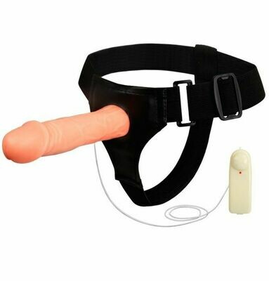 BAILE HARNESS PASSIONATE HUECO VIBRADOR 18CM