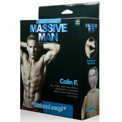 MASSIVE MAN MUÑECO HINCHABLE COLIN F.