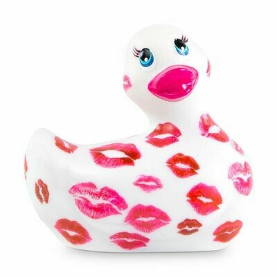 I RUB MY DUCKIE 2.0 | PATO VIBRADOR ROMANCE (WHITE &amp; PINK)