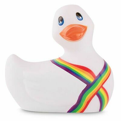 I RUB MY DUCKIE 2.0 | PATO VIBRADOR PRIDE (WHITE)