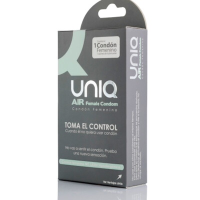 UNIQ AIR CONDOM FEMENINO 3 UDS