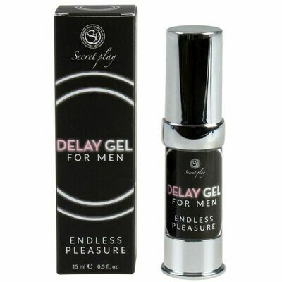 SECRET PLAY GEL RETARDANTE MASCULINO ENDLESS PLEASURE 15 ML
