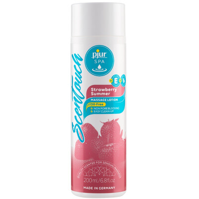 PJUR SPA LOCION MASAJE FRESA SCENTOUCH FRESA 200 ML