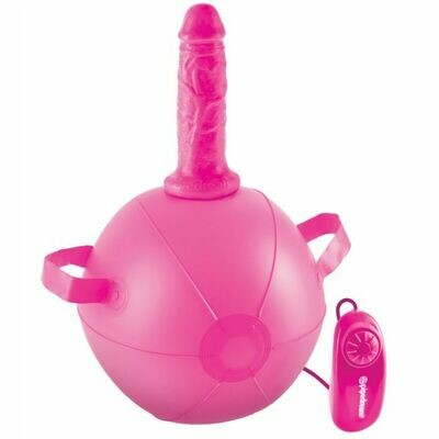 DILLIO MINI BOLA HINCHABLE CON DILDO Y VIBRACIÓN