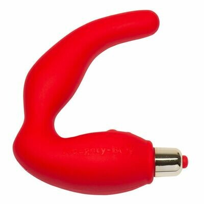 NAUGHTY-BOY MASAJEADOR DEL PUNTO G MASCULINO 7 V ROJO