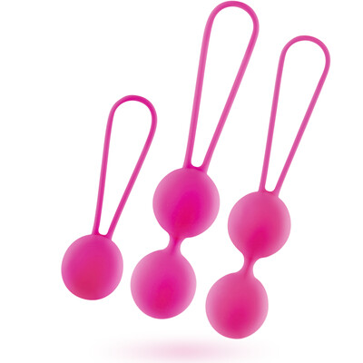 AMORESSA OSIAN SET PREMIUM SILICONA ROSA