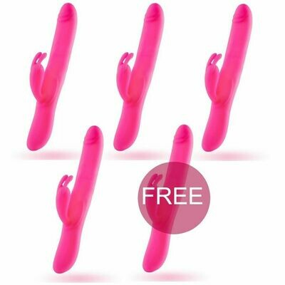 AMORESSA SOMER VIBRADOR PREMIUM CON ROTACIÓN MULTIPLE  4 + 1 GRATIS