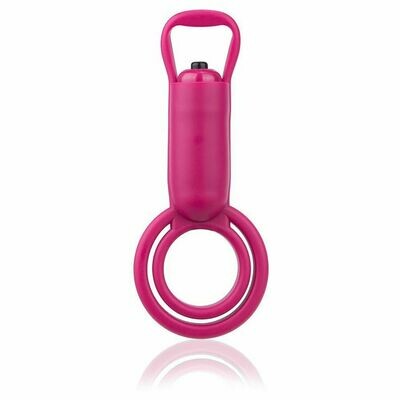 ANILLO VIBRADOR AZUL SCREAMING O OMEGO VIBE RING - MERLOT