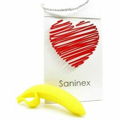 SANINEX DILDO BANANA ORGASMIC FANTASY AMARILLO