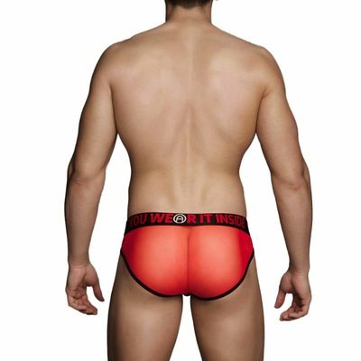 MACHO - MX090 CALZONCILLO ROJO TALLA L