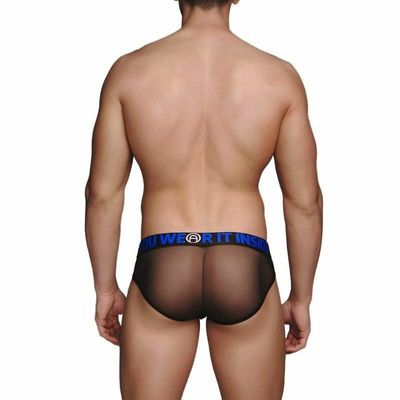 MACHO - MX090 CALZONCILLO NEGRO TALLA XL