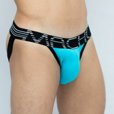 MACHO - MX131 SUSPENSORIO TURQUESA TALLA L