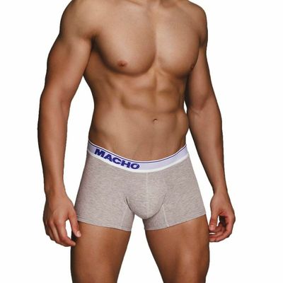 MACHO - MC086 BOXER MEDIO GRIS TALLA S