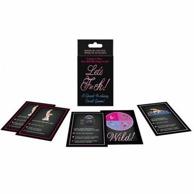 KHEPER GAMES - JUEGO CARTAS LET&#39;S F*CK! ES/EN/DE/FR