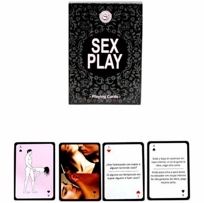 SEX PLAY - PLAYING CARDS- ESPAÑOL - PORTUGUES