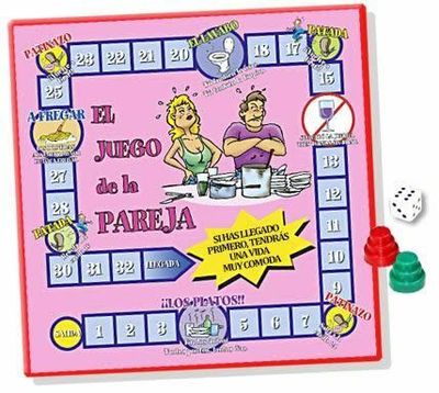 EL JUEGO DE LA PAREJA (Medida:33.5 x 33.5cm)