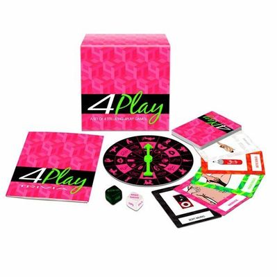 4PLAY SET DE JUEGOS ES/EN/DE/FR