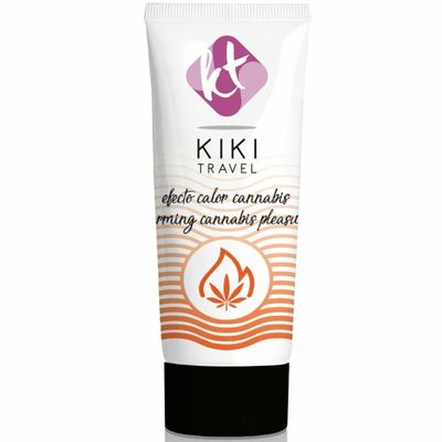KIKÍ TRAVEL GEL DESLIZANTE SABOR A CANNABIS EFECTO CALOR INTENSO 50ML