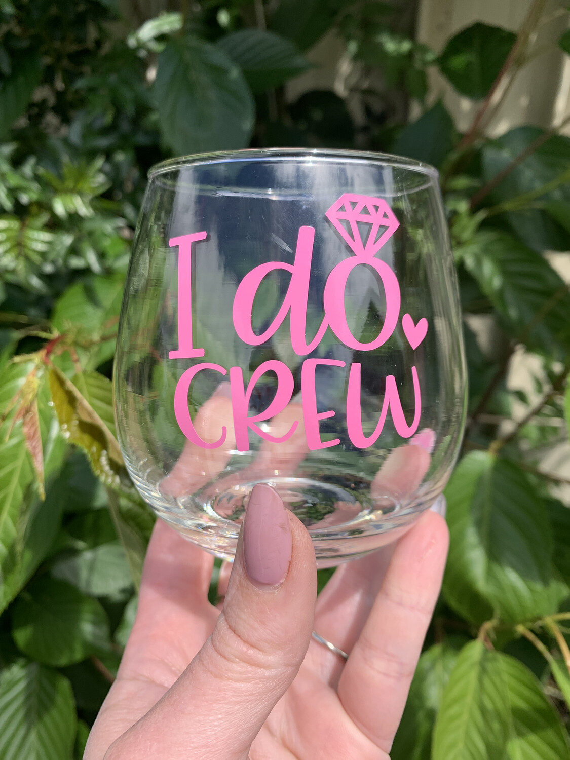 'I Do Crew' Decal Only