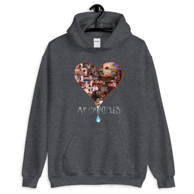 "Who Hurt You?" Hoodie - Dark Heather