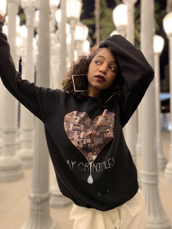 &quot;Who Hurt You?&quot; Hoodie - Black