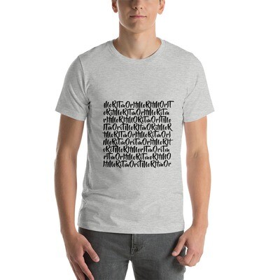 MoRitmo Repeat (Black Text) - Short-Sleeve Unisex T-Shirt