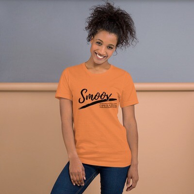 Smoov Operator (Black Text) - Short-Sleeve Unisex T-Shirt