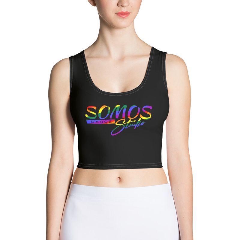 SOMOS PRIDE EDITION -Black Crop Tank